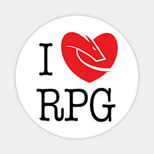 I Love RPG Magnet